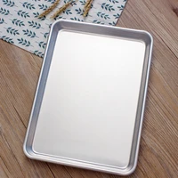 aluminum rectangle bakeware nonstick bread cake pan pies cookie baking tray pastry cooking plate heat resistant pizza dish