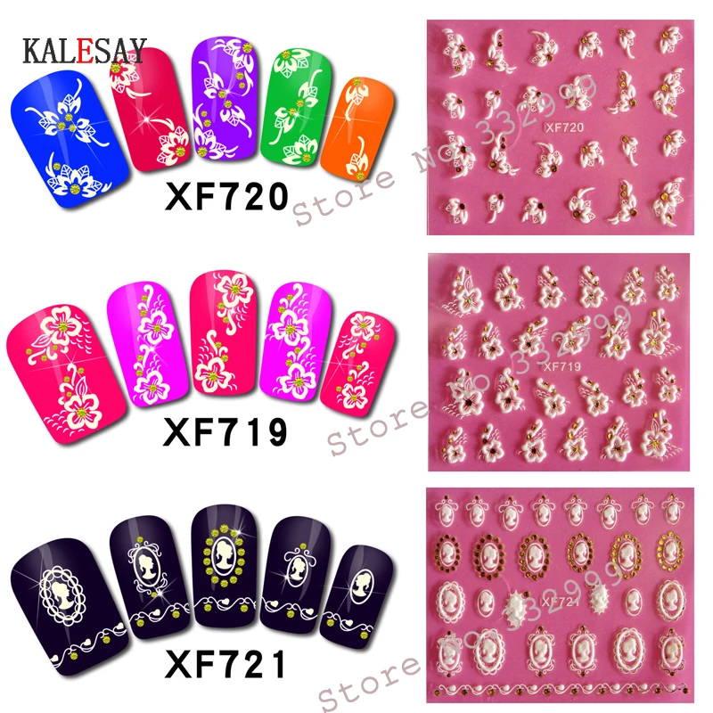 2019 наклейки для дизайна ногтей своими руками украшения модные кружевные