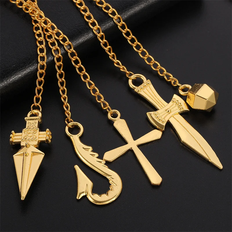 Цепочка Hunter x Kurapika кольца браслет косплей костюм подвески браслеты для аниме