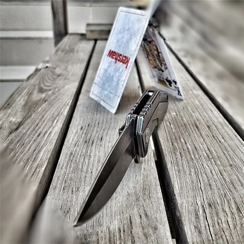 2019 новый складной нож Kershaw 1318 с лезвием из стали 8cr13mov, ручка из высокохромистой стали, для активного отдыха на свежем воздухе тактический карманный нож EDC инструмент.