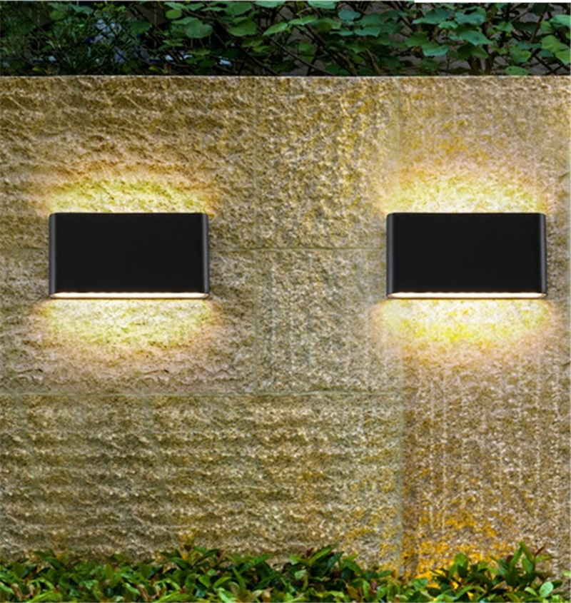 

LED exterior wall waterproof, and the wall adopts IP65 aluminum alloy 6W / 12W led interior wall decoration