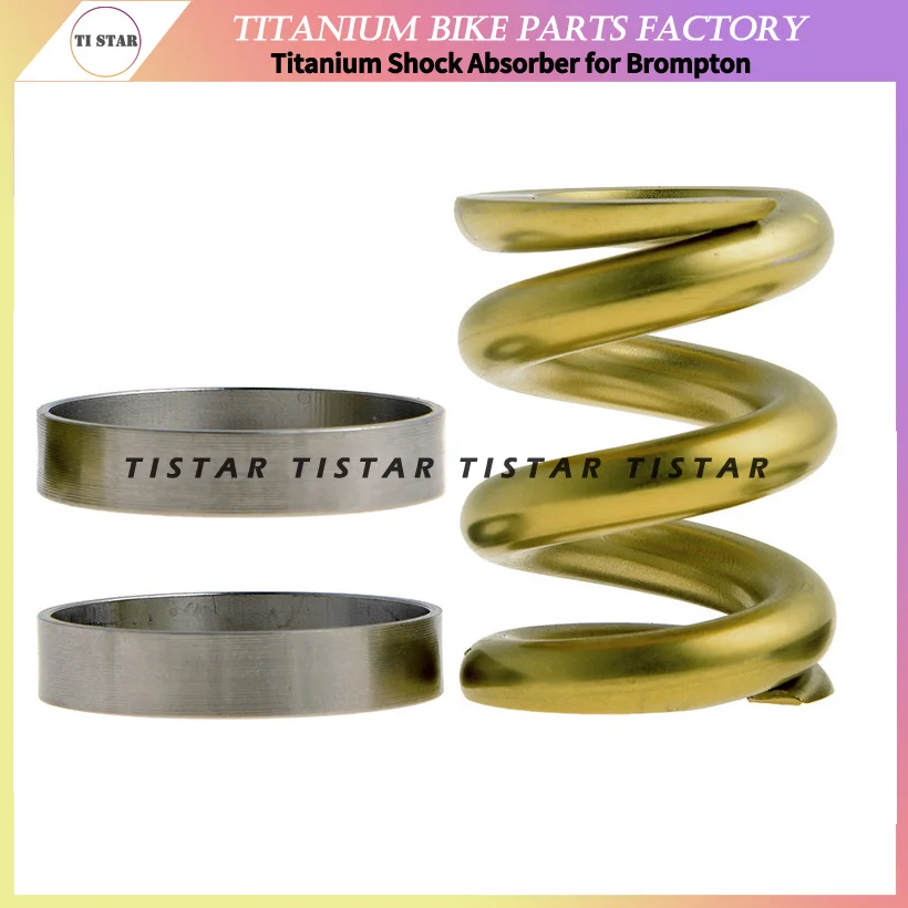 Складной велосипедный амортизатор титан для велосипеда Brompton детали Ti