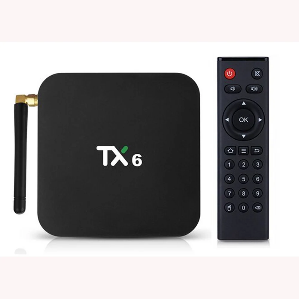 Android 9 0 ТВ коробка TX6 Allwinner H6 Четырехъядерный 4G Оперативная память 64 Гб Встроенная 2