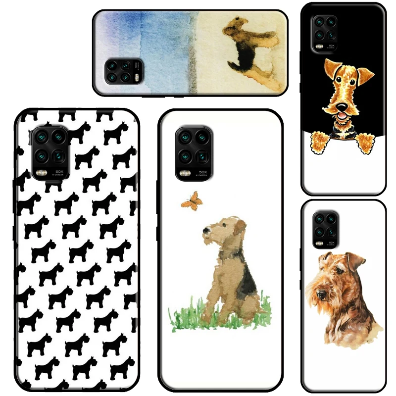 Чехол Airedale Terrier Dog Для Xiaomi Mi 11 Lite 10 9 9T 10T Pro A3 Ultra POCO M3 X3 F2 F3 чехлы для
