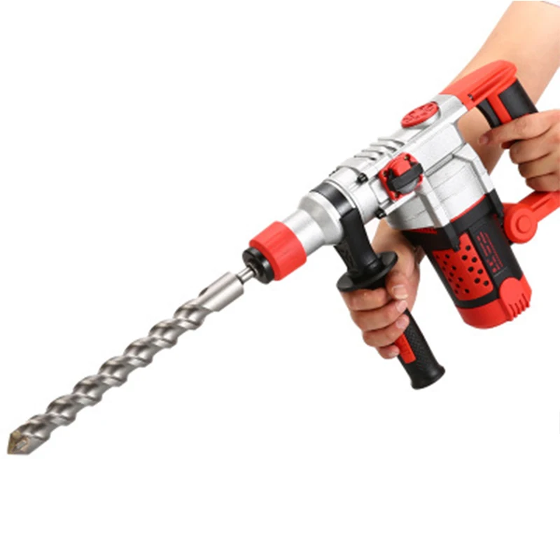 

Multifunction Electric Drill Dual use Electric Pick Concrete Industrial Grade Impact Drill Profession Building Tools With Drill