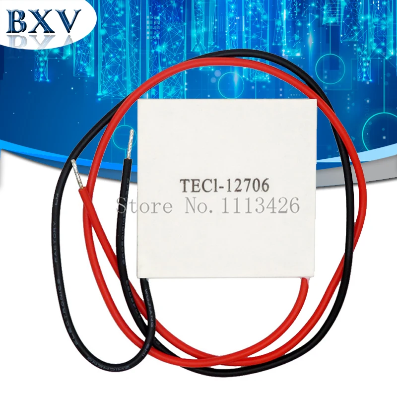 

50PCS TEC1 12706 12v 6A TEC Thermoelectric Cooler Peltier, Wholesale tec1-12706