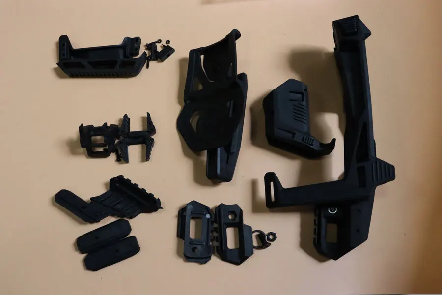 

Набор игрушек для улицы GLOCK 20/20, набор для карбена, Модифицированная нейлоновая задняя кронштейн для водяной бомбы, аксессуары, пустая подве...