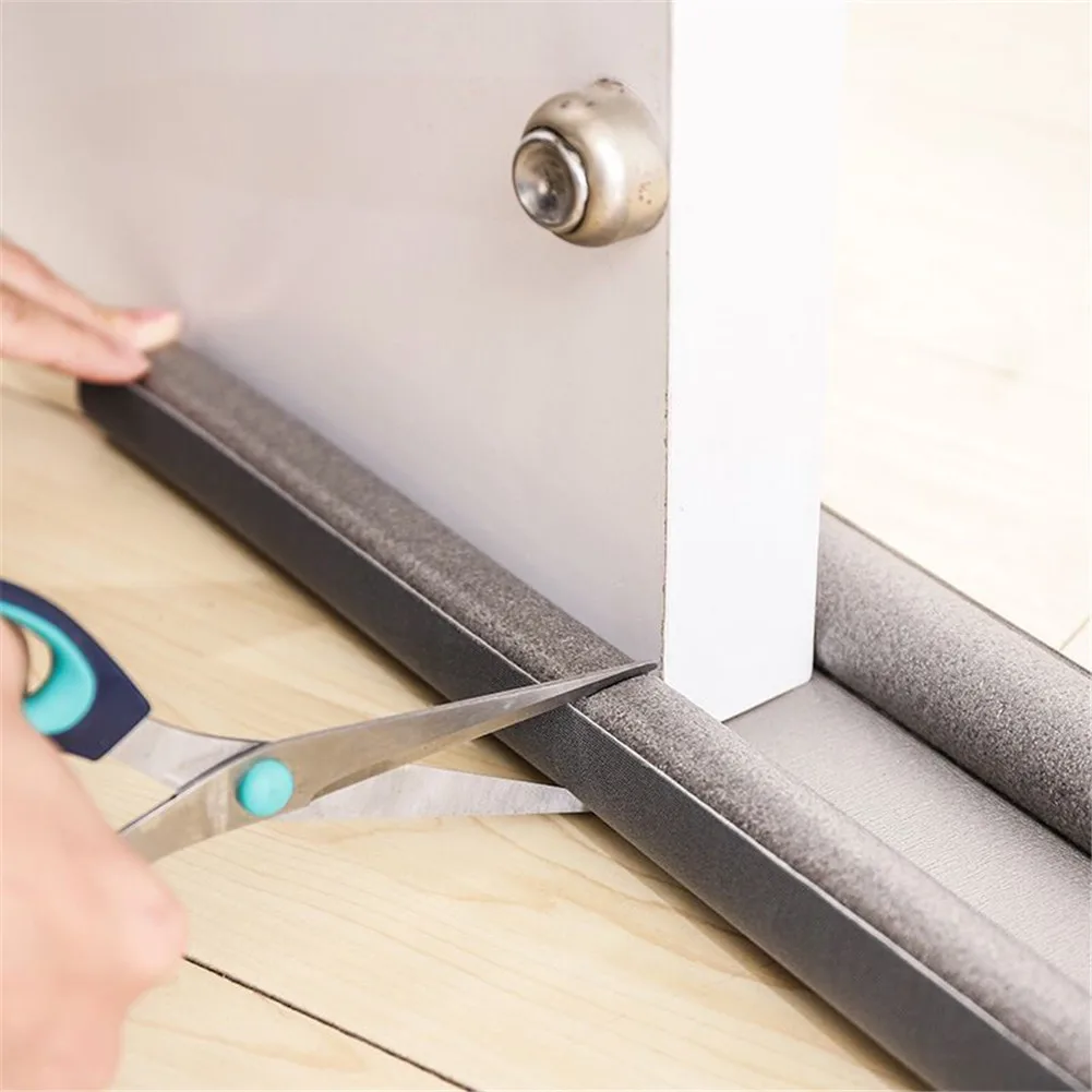 

Door Bottom Sealing Strip Under Door Draft Stopper Home Dorm Bedroom Sound Proof Noise Reduction Hardware Door Draft Stopper