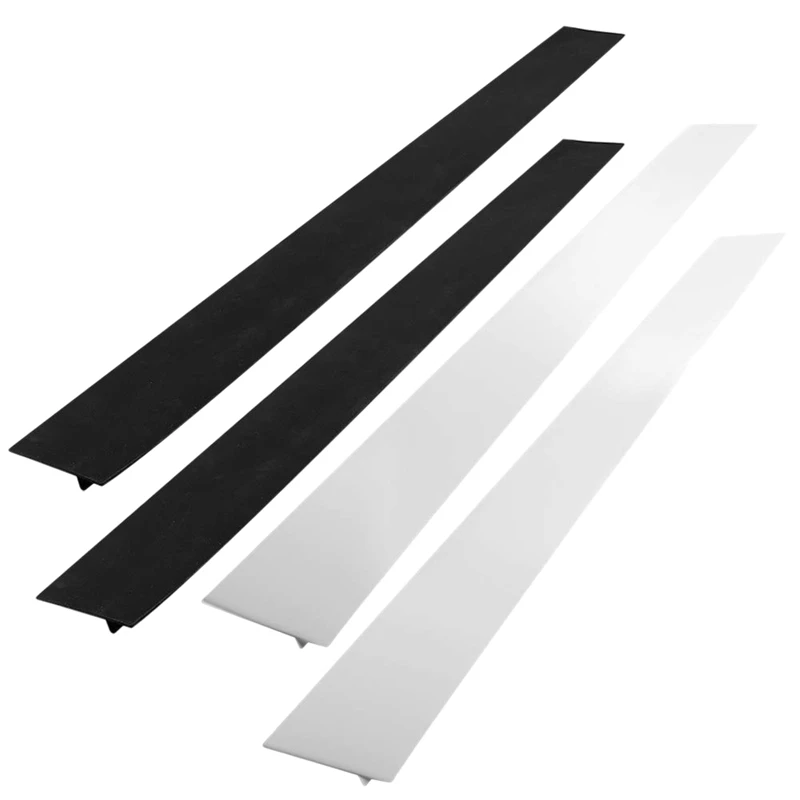 Набор из 4 кухонных силиконовых плит Настольная плитка наполнитель с длинным и