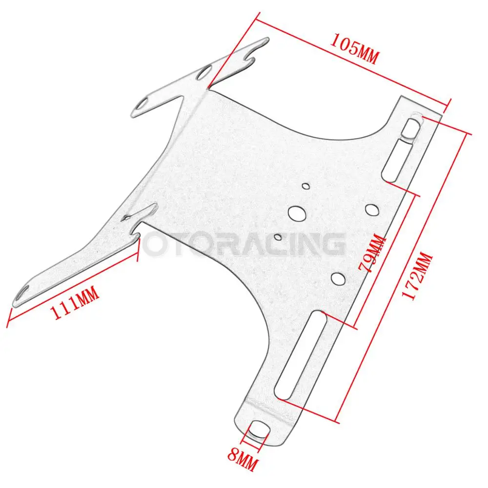 Кронштейн для защиты крыла мотоцикла Suzuki GSXR GSX-R 600 750 GSXR600 GSXR750 2006 2007 2008 2009 2010 |