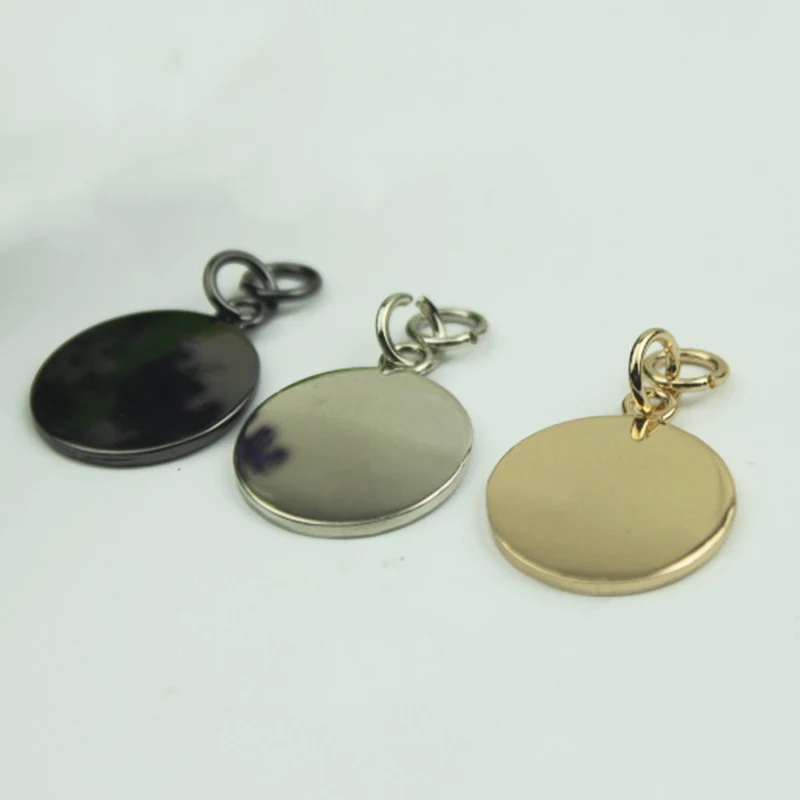 

1pcs Fashion Metal Buckle Zipper Pendant for DIY Handbag Purse Luggage Garment Shoes Hardware Closure Bag Parts Accessories