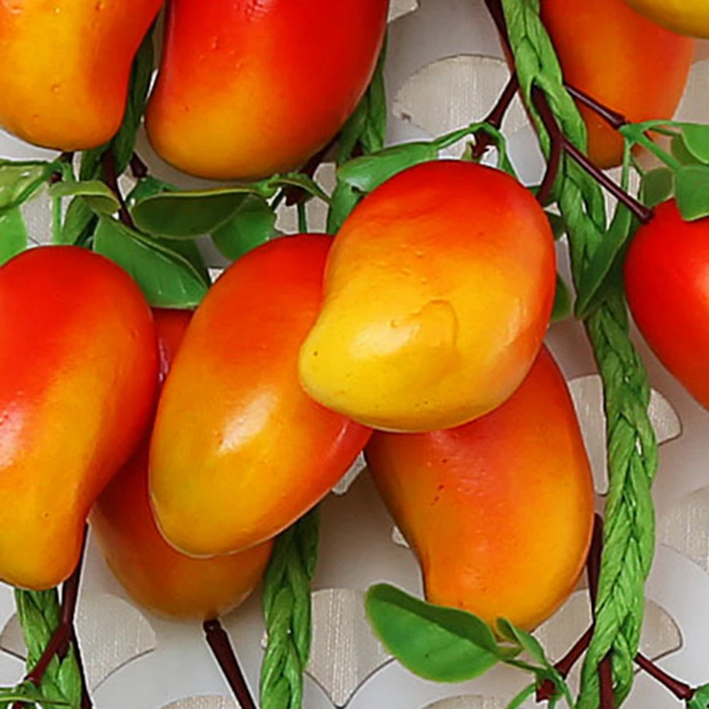 Имитация манго струны искусственные фрукты овощи Пена модель фермерский дом