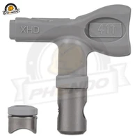 phendo 1 5 series heavy duty gray airless tips nozzle guard for sprayer paint spray gun and x tr guns 78 thread nozzle holder