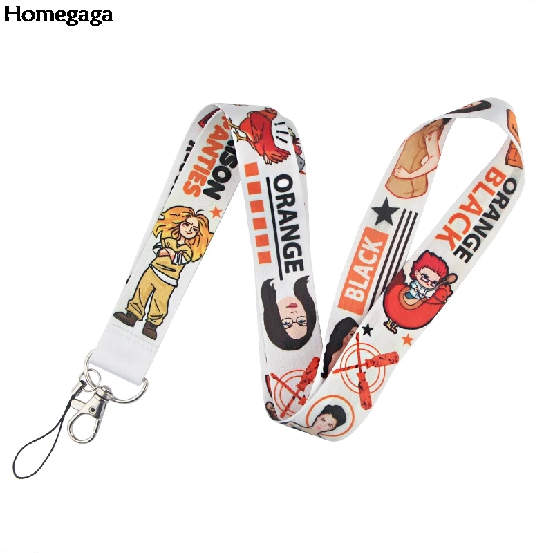 Homegaga мультипликационный демон убийца ремешок для ключей классный держатель