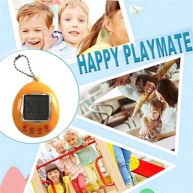 

1PCs Transparent Tamagotchi Electronic Pets Funny 90S Nostalgic Pets In One Virtual Cyber Toy Virtual Toys Electronic Robot Dog