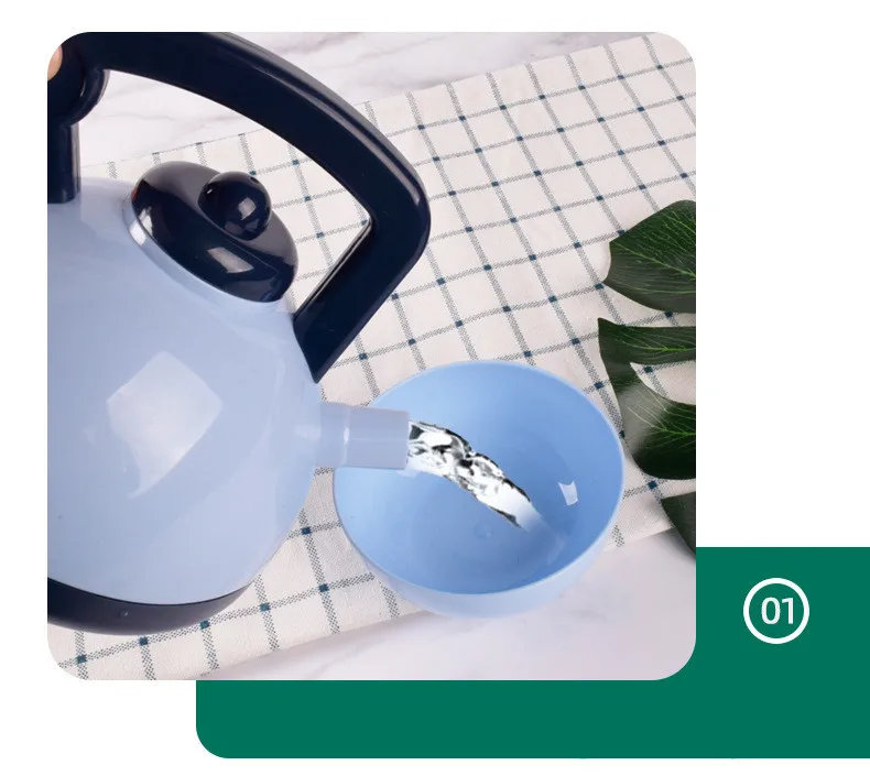 16 шт. кухонный комплект игрушки для девочек включая чайник индукционная плита