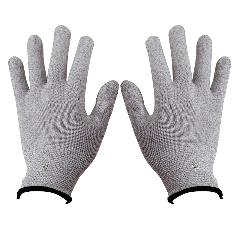 Волоконно электротерапевтический массажер электрошоковые перчатки