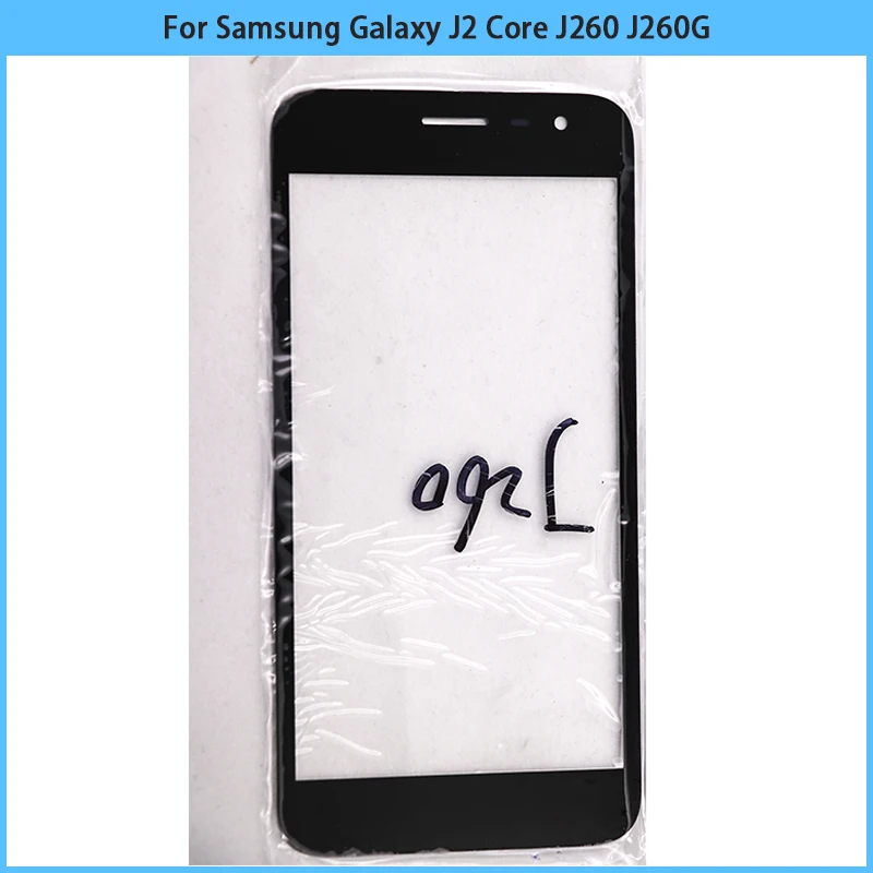 

New For Samsung Galaxy J2 Core J260 J260G J260SM J260F Touch Screen LCD Outer Front Touch Glass Panel Touchscreen Replace