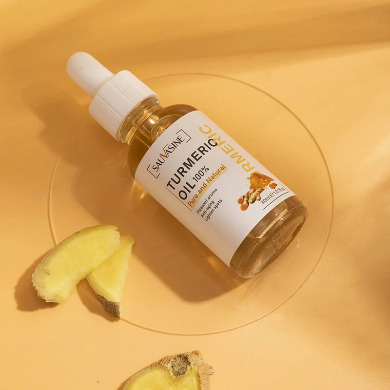 30 мл куркума лимонное масло для кожи светящаяся осветления акне темные патчи