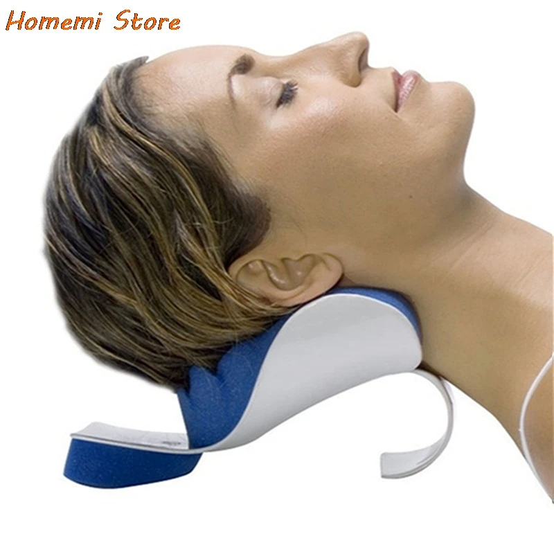 

Massage Pillow Support Cervical Pillow Pain Device For Cervical Relax Align Travel Rest Relief Spine Neck Traction