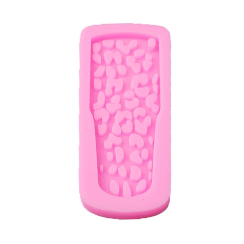 

T84A Shiny Glossy Silicone Resin Molds Leopard Print Mold DIY Keychain Pendant Jewelry Epoxy Resin Crafting Molds