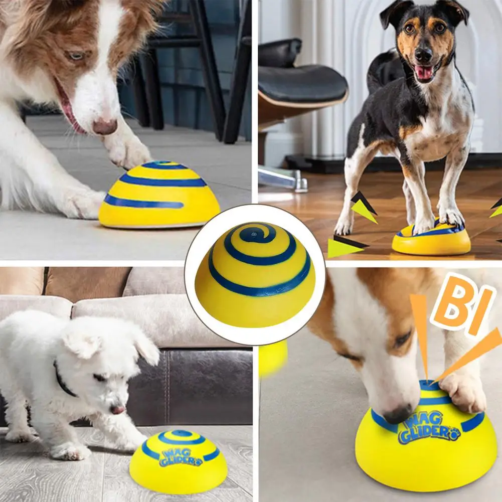 

Dog Interactive Toy Safe Sounding Dog Toy Pet Chewing Ball Interactive Skid Plate Pet Entertainment Toy