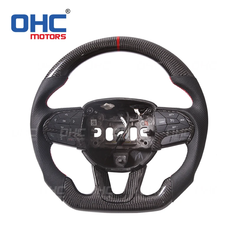 

100% Real Carbon Fiber Steering Wheel for Dodge Charger Challenger