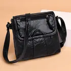 Винтажные маленькие сумки-мессенджеры через плечо с клапаном, женские сумки, женский клатч из мягкой кожи, повседневные сумки-тоуты, женский кошелек