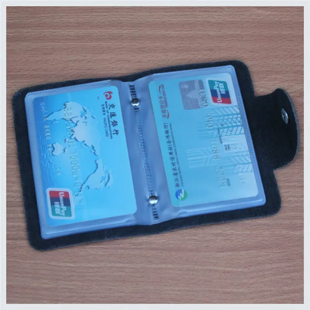 Многопозиционная визитная сумка из натуральной воловьей кожи с зажимом для