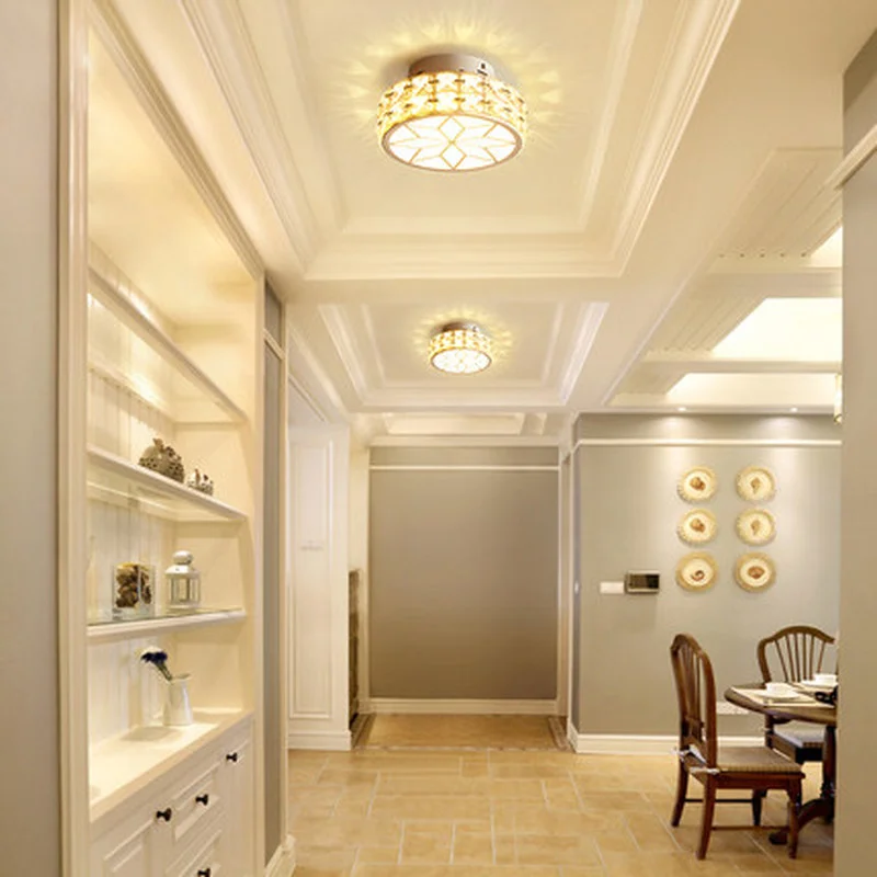 Современные Простые акриловые светодиодные потолочные люстры для гостиной с