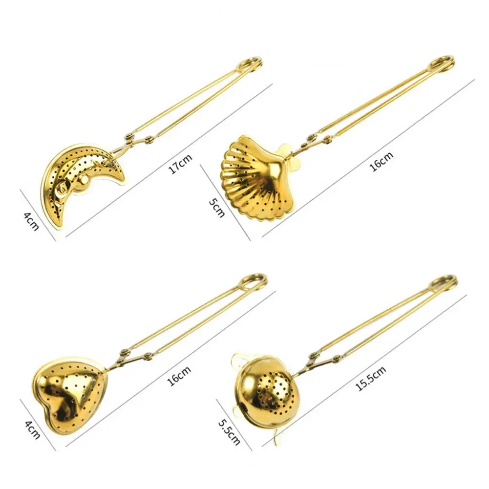 

Tea Infuser Long Handle Strong Construction Stainless Steel Food Grade Materials Home Infuser Drip for Office