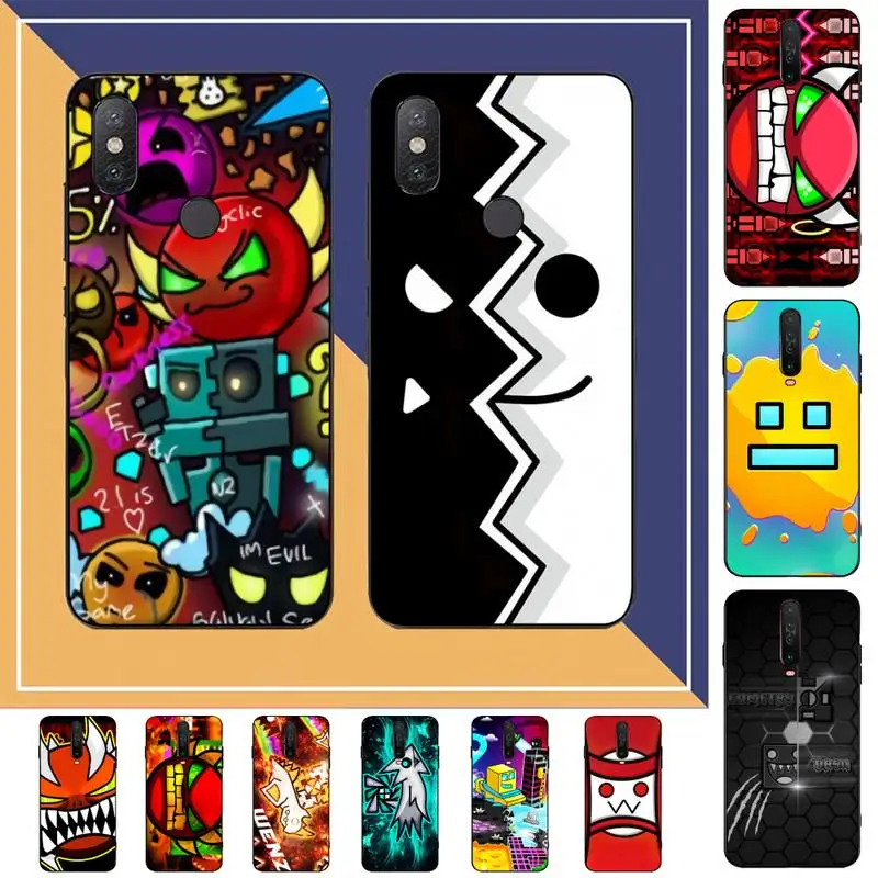 

Yinuoda game Geometry Dash Phone Case for Redmi Note 8 7 9 4 6 pro max T X 5A 3 10 lite pro