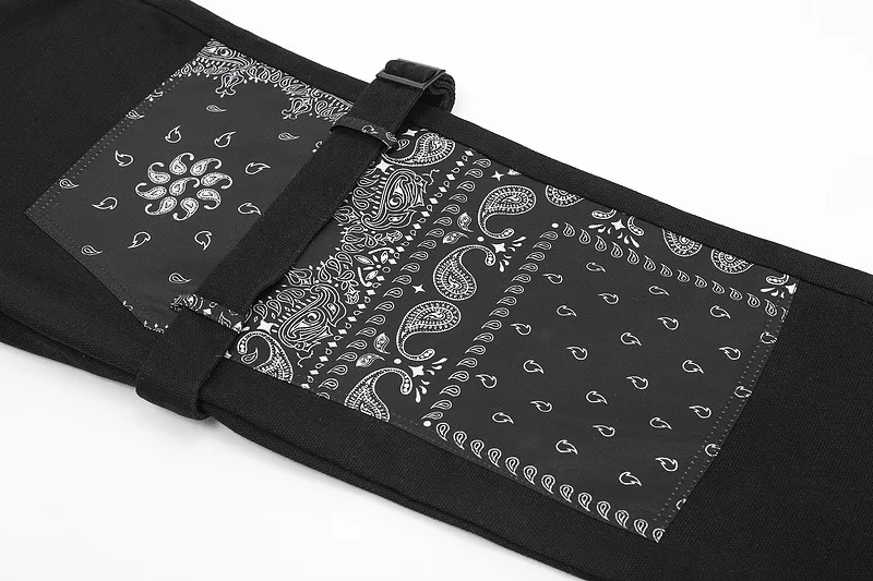 

New High 2021 Kiryaquy Men Comfortable Luxurious Paisley West Coast CRIPS BLOODS Casual Pants cargo pants Parkour #d11