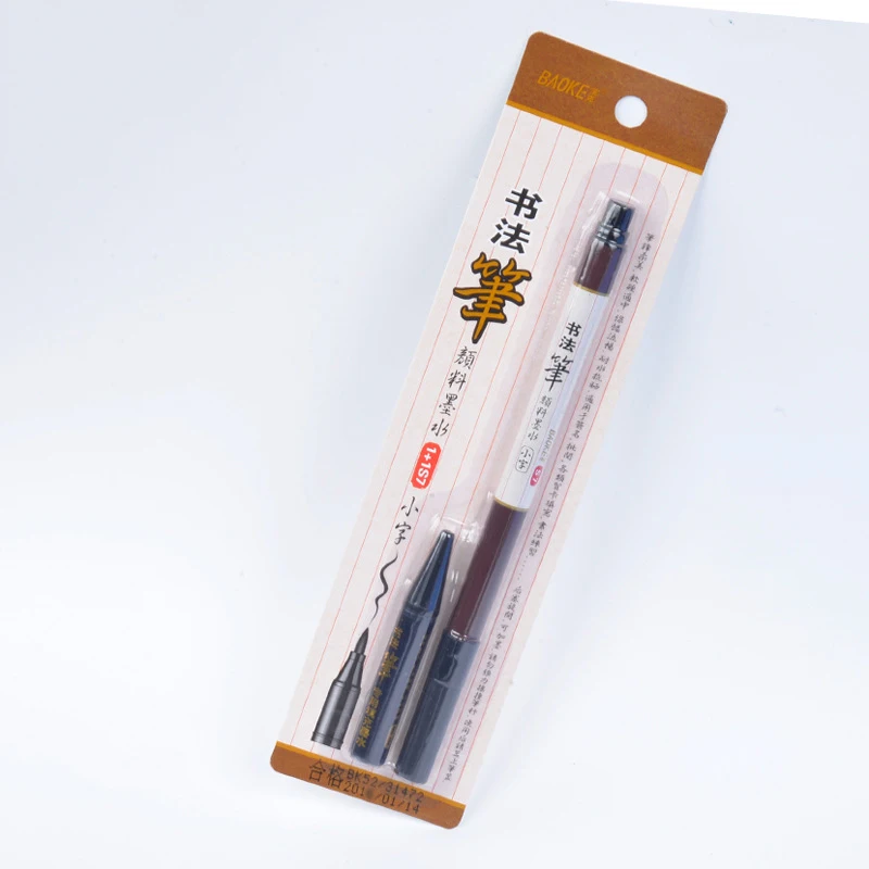 S/L Refillable Calligraphy Pen with Ink Set Brush Art Marker Lettering Pens for Handwriting Painting Outlining Sketching | Канцтовары