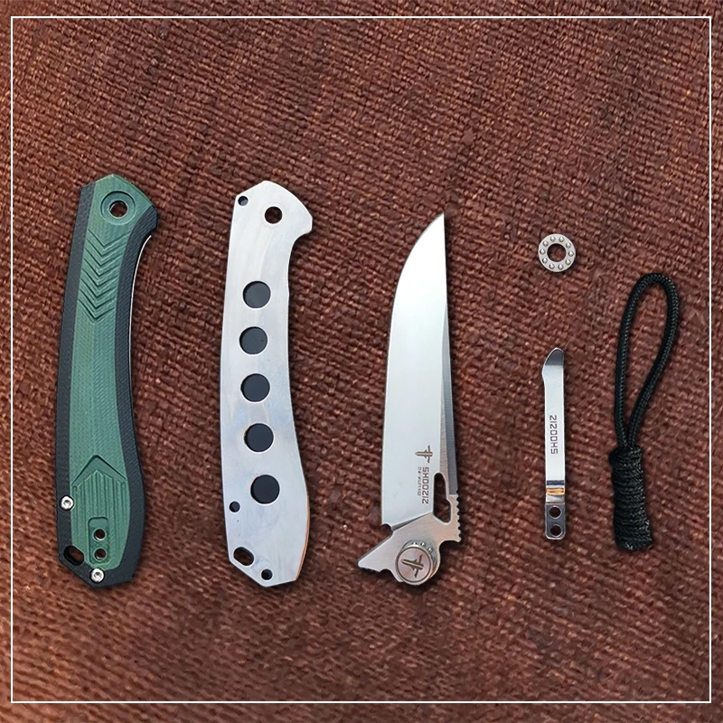 SHOOZIZ folding knife G10 handle D2 bearing tactical outdoor self defense hunting cutter Pocket knives EDC tools | Инструменты