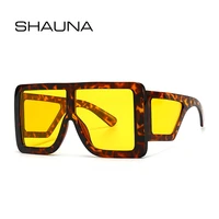 shauna retro oversized square women sunglasses fashion brand designer colorful eyewear shades uv400 men gradient sun glasses