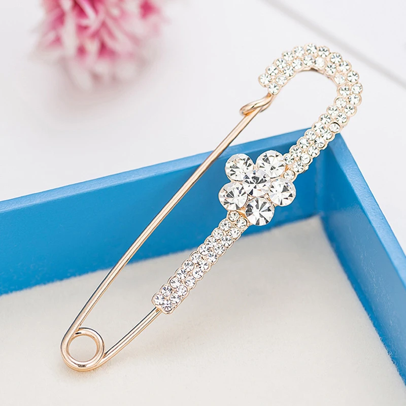 Fashion Big Pins Crystal Brooch Female New Broche Rhinestone Brooches For Women Animal Jewelry Accessories | Украшения и
