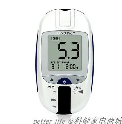 5 предметов детектора липидов в крови Корее анализатор общего уровня холестерина