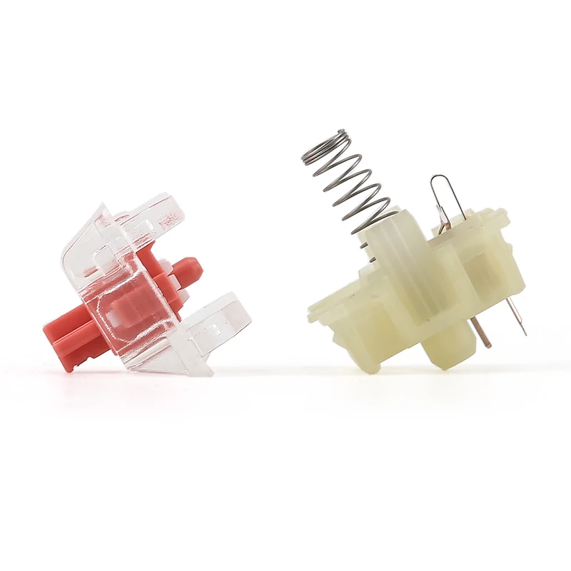 Оригинальные Cherry MX механическая клавиатура переключатель Скорость серебро silent