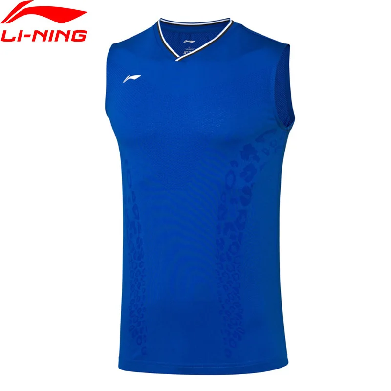 (Break Code)Li Ning мужской жилет для бадминтона футболки без рукавов на