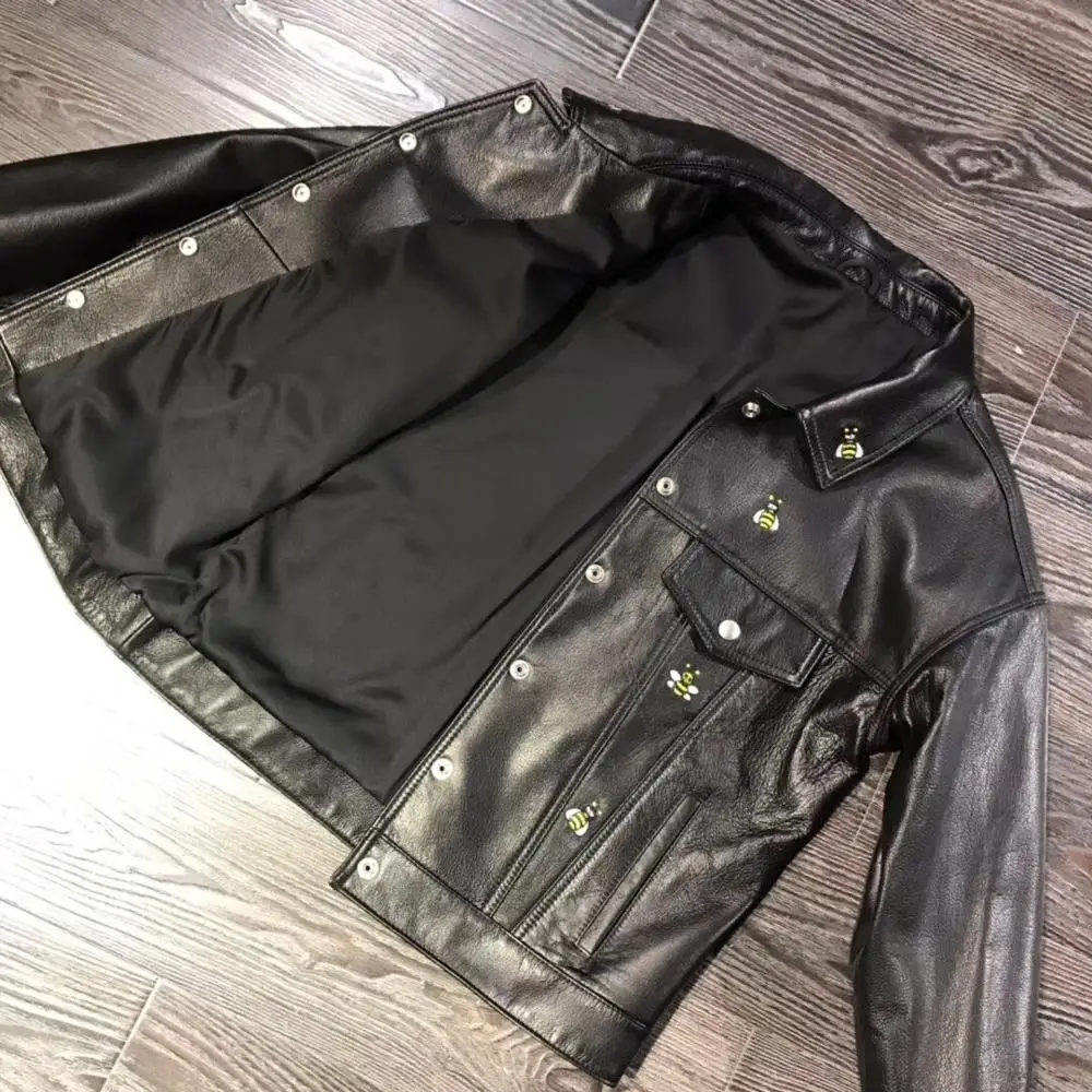 winter women sheepskin coat genuine leather Jacket oversize female overcoat 2020 womens tops and blouses