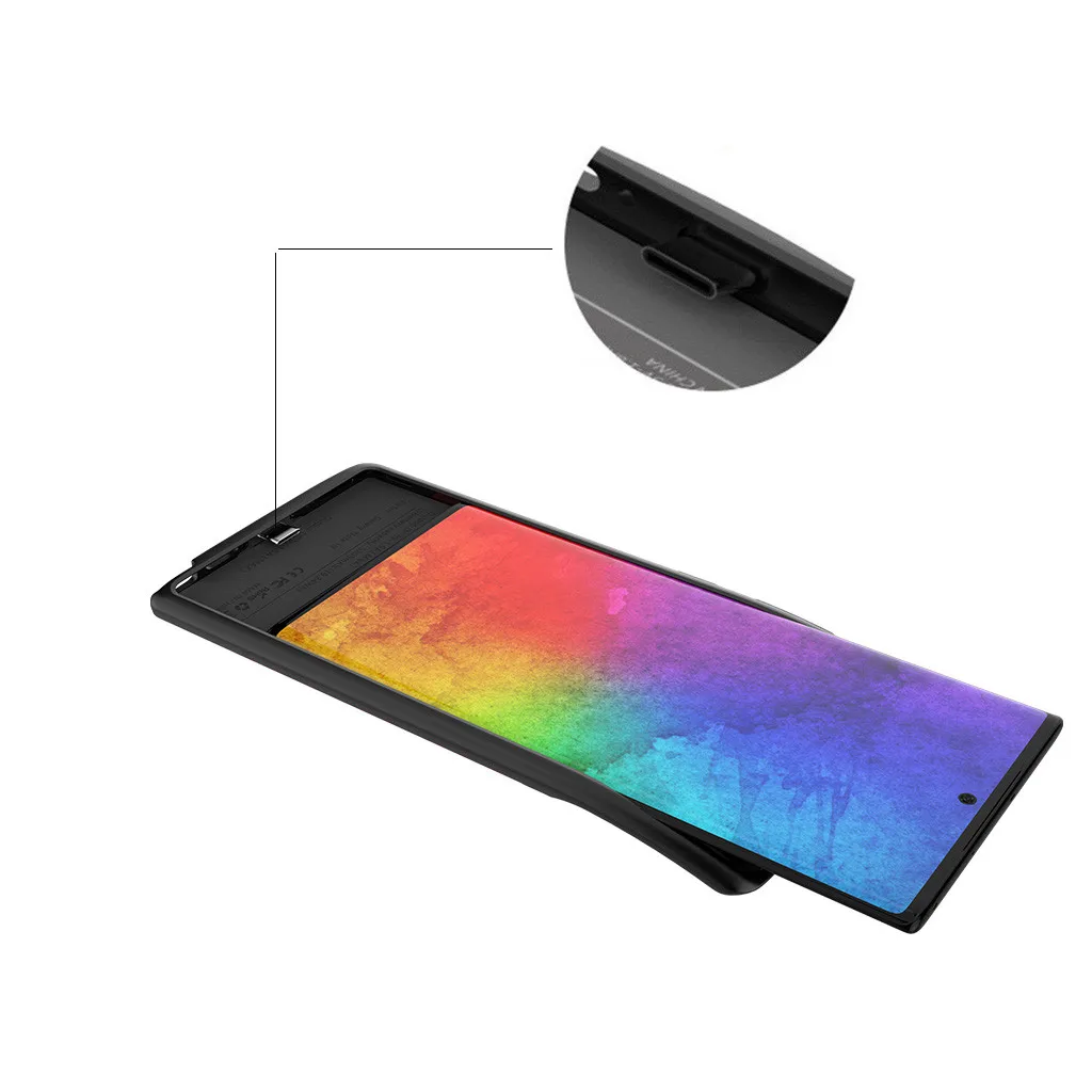 5200 мАч зарядное устройство чехол для samsung Galaxy Note 10/Pro Чехол дополнительный аккумулятор Зарядка телефона для путешествий дома работы офиса# G1