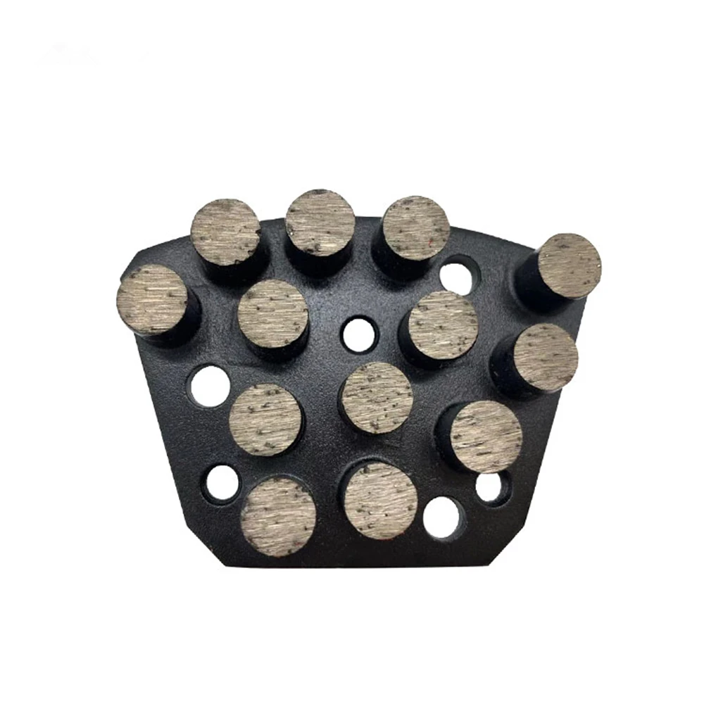 GS58 тринадцать круглых сегментов алмазная шлифовальная обувь для пола Полировка