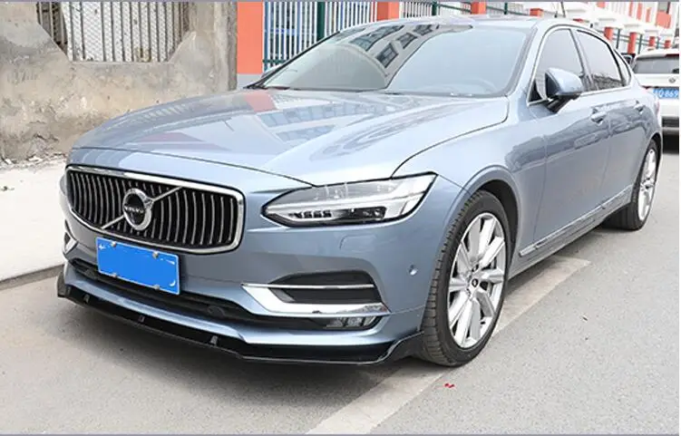 Для Volvo S90 тела комплект спойлер 2018 2019 для ABS задняя губа задний переднего бампера
