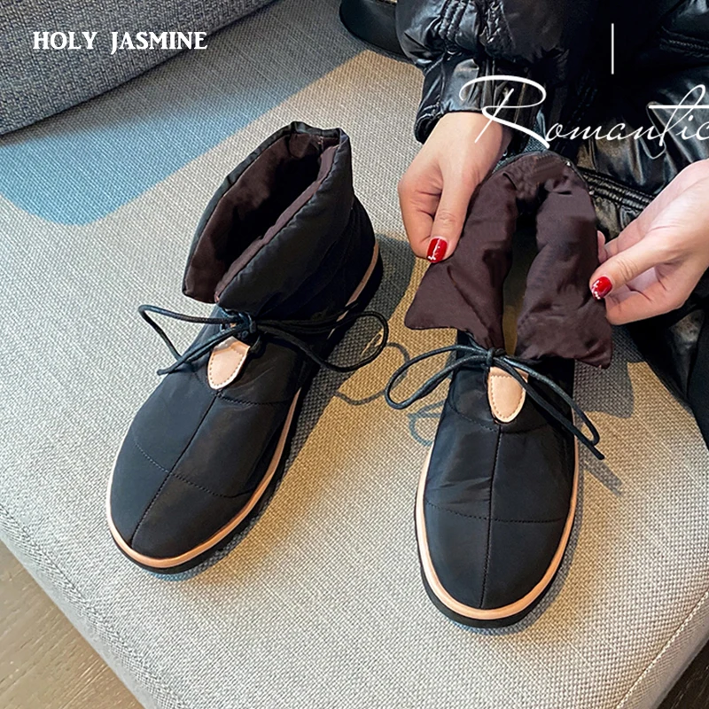 

Women Shoes New 2022 Brand Ins Fashion Women Ankle Boots Winter Warm Female Snow Boots Platforms Casual Short Shoes Woman Boots