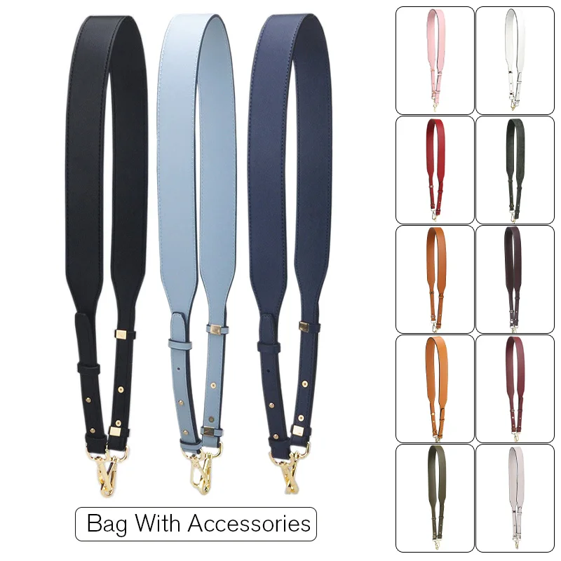 

109cm-117cm adjustable Luxury Real Leather Shoulder Crossbody Bag Handbag Strap Replacement Bag Accessories