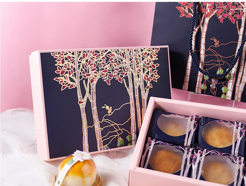 

22.5*15*5CM Kraft Paper Box candy biscuit drawer box Packaging gift square Boxes 50pcs/lot