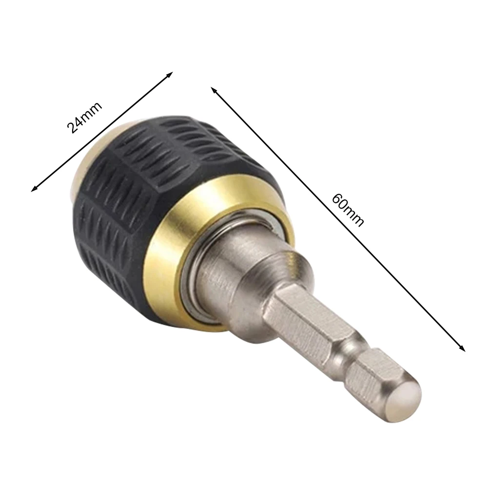 

Hexagonal Shank Quick Coupling Hex Change Chuck Driver Bit Holder Quick Change Adapter Converter Connecting Rod Hand Tool