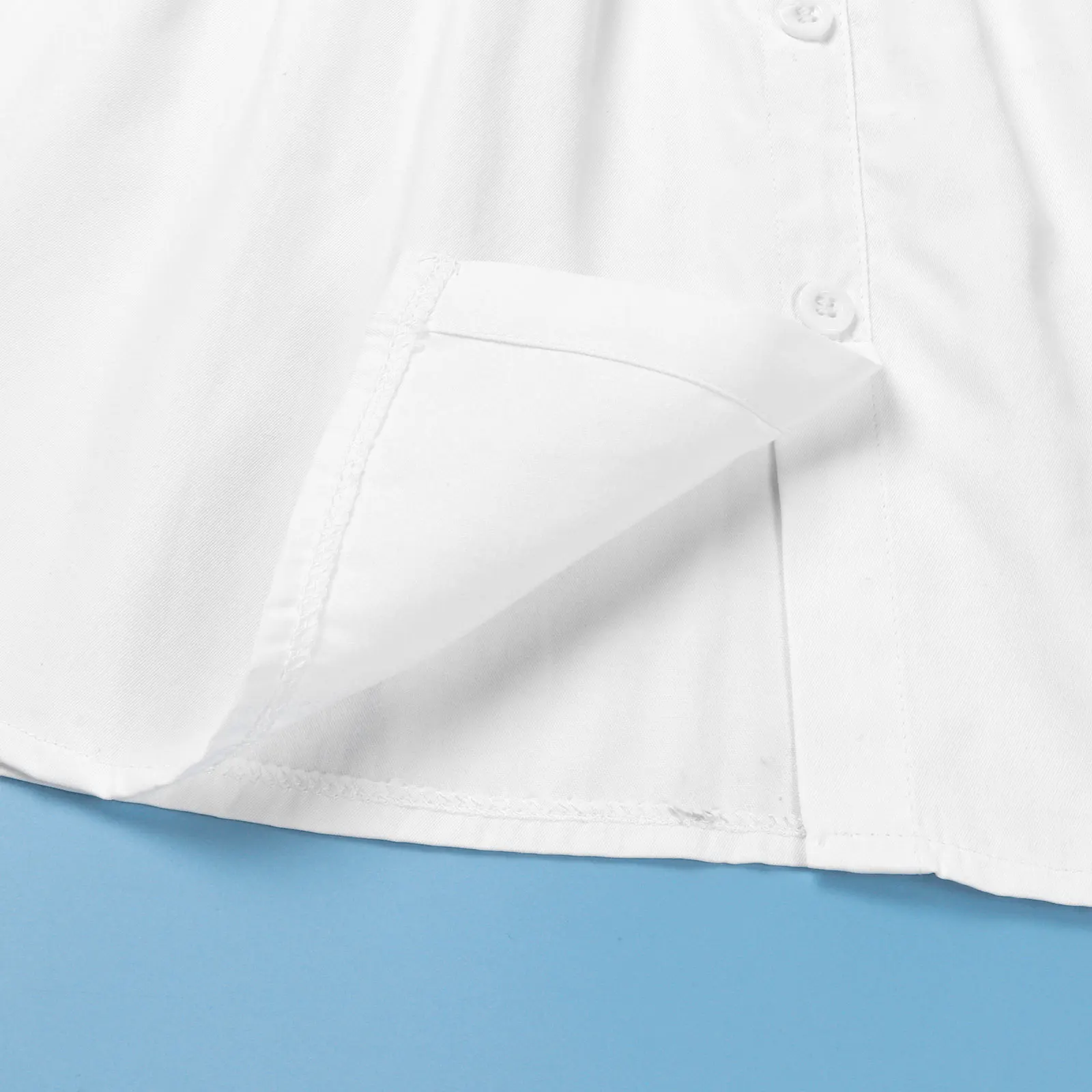 

Femme Fake Shirt Hem Spring Autumn Curved Waist Skirt Slips Fashion Detachable A-Line Underskirt DIY Women Garments Accessories