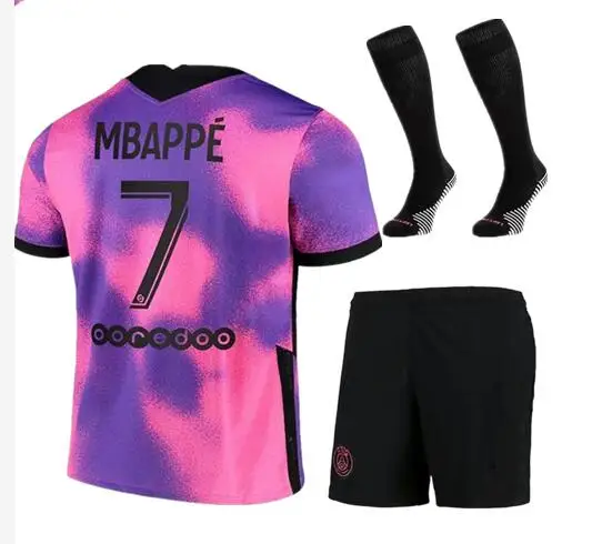 

man KIMPEMBE men Top Quality 2021 2022 psgES adults kit MBAPPE VERRATTI MARQUINHOS NEYMAR JR DI MARIA FLORENZI UAN BERNAT shirt
